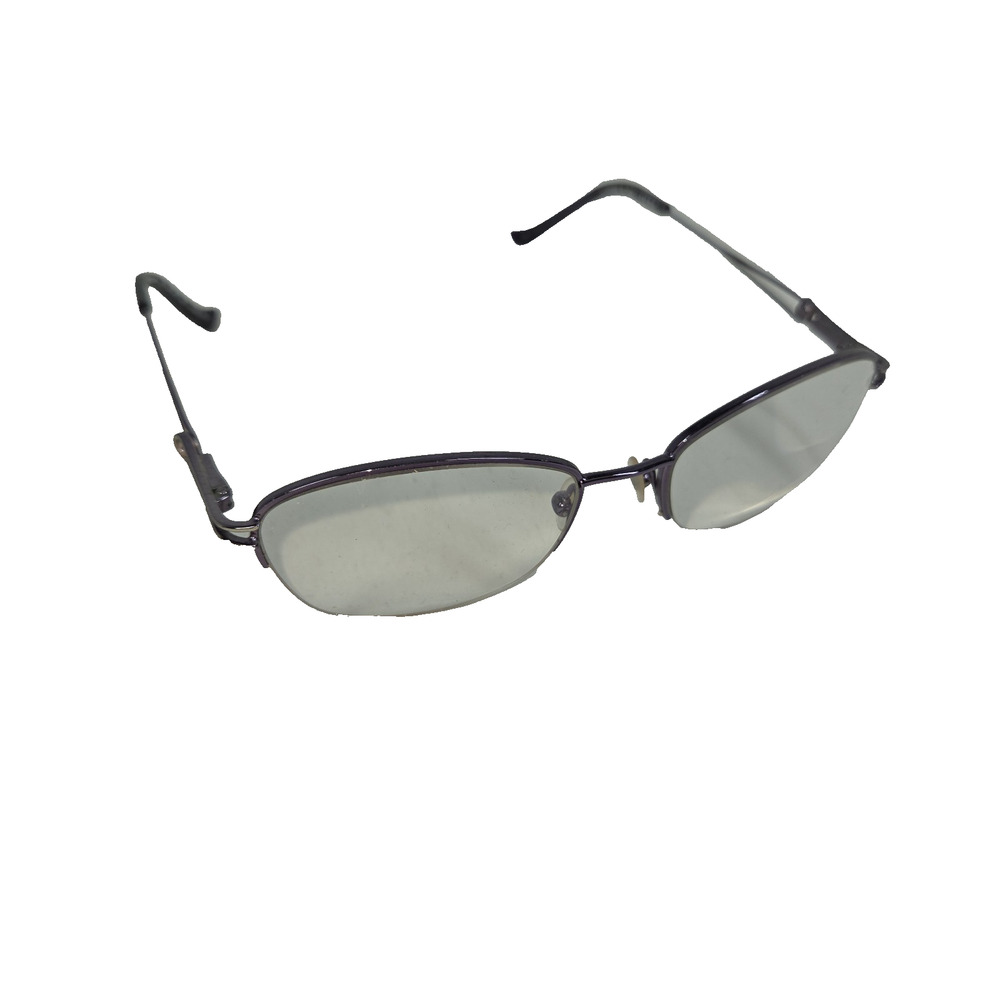 Tura Milan Eyeglasses Women Burgundy Oval Metal Frames
